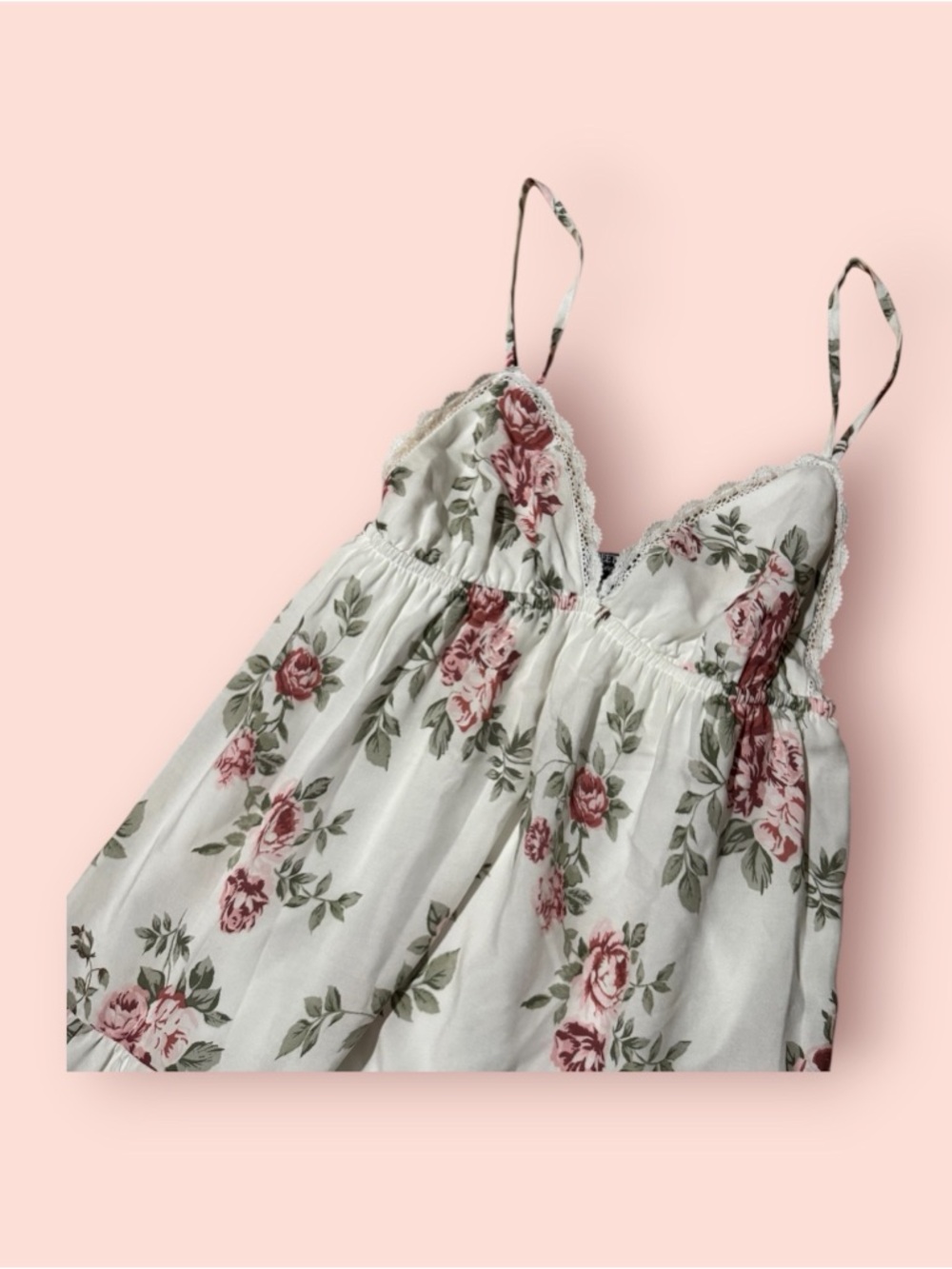White Floral Tiered Maxi Dress - Picture 2 of 4